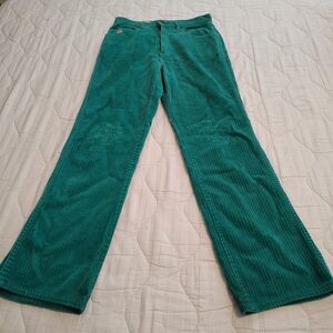 Teal Corduroy Pants
